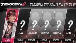 Season 2 News for Tekken 8: Ranked Reset, Anna Williams, No More Power Crush Heat Engagers & more