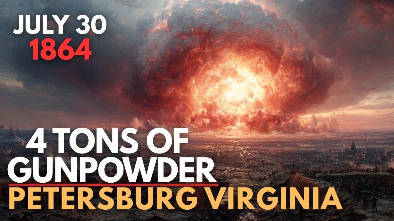 ⚔️ The Battle of the Crater: 4 Tons of Gunpowder | Petersburg 1864