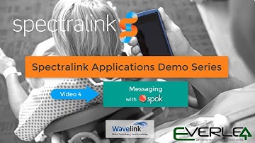 Spectralink Applications Demo  Spok Messaging
