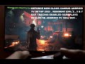 Geforce now cloud android tv setup 2023 realme 4k tv resident evil 2  3  7 ray tracing on gameplay