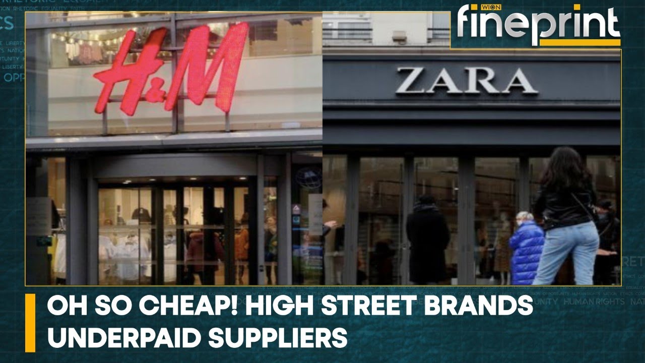 WION Fineprint Fashion Firms Paying Bangladeshi Suppliers Less Than 