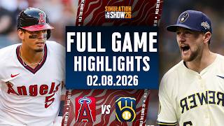 🔴LIVE🔴Angels Vs Milwaukee Brewers Full Game Highlights Aug 02, 2026 Envivo MLB THE SHOW 26