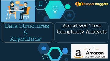 DSA Basics: Amortized Time Complexity Analysis with example