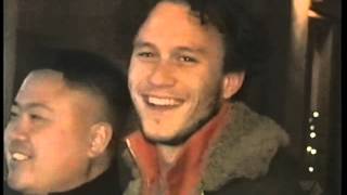 Heath Ledger and the paparazzi (2003)