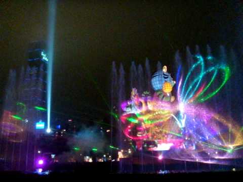 2010年台北燈節水舞秀--國父紀念館