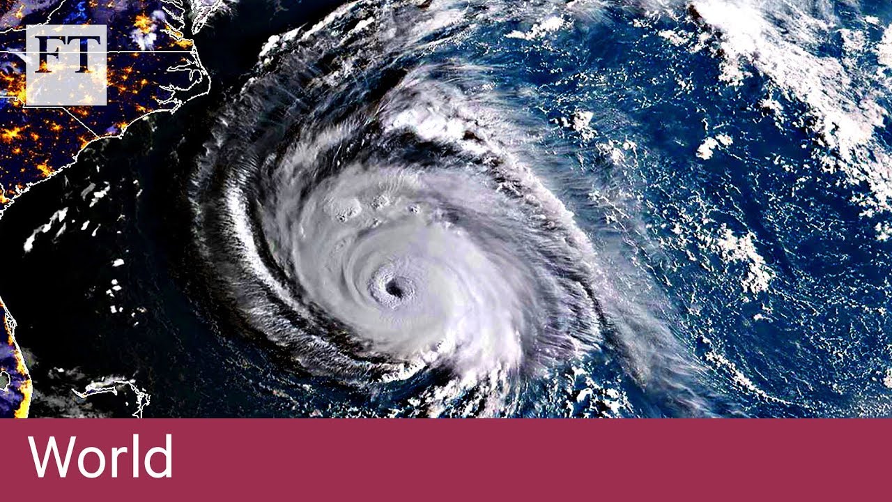 Film backdrop image for Hurricane Florence approaches US (2018)