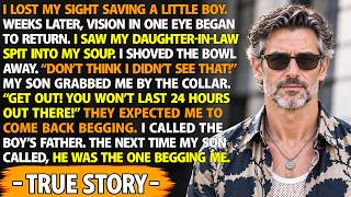 My Son Kicked Me Out After I Lost My Sight — “You Won’t Last 24 Hours Out There!”