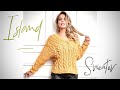 Потрясающий джемпер “Island” 💥💥💥 Мастер-класс!!! How to knit beautiful sweater