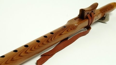 Western Red Cedar F# minor - Native American Style Flutes by Southern Cross Flutes
