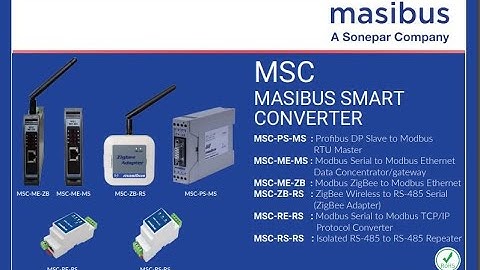 RS485 TO ETHERNET CONVERTER (MASIBUS)