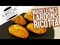 Madeleines aux lardons et  la ricotta  ultra simple   les apprentis chefs