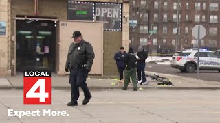 Police search for 4 suspects in deadly shooting in Detroit