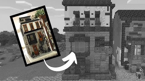 Minecraft: how to build Bakery shop | Bakery