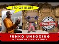 Funko pop unboxing  review the matrix  morpheus special edition exclusive