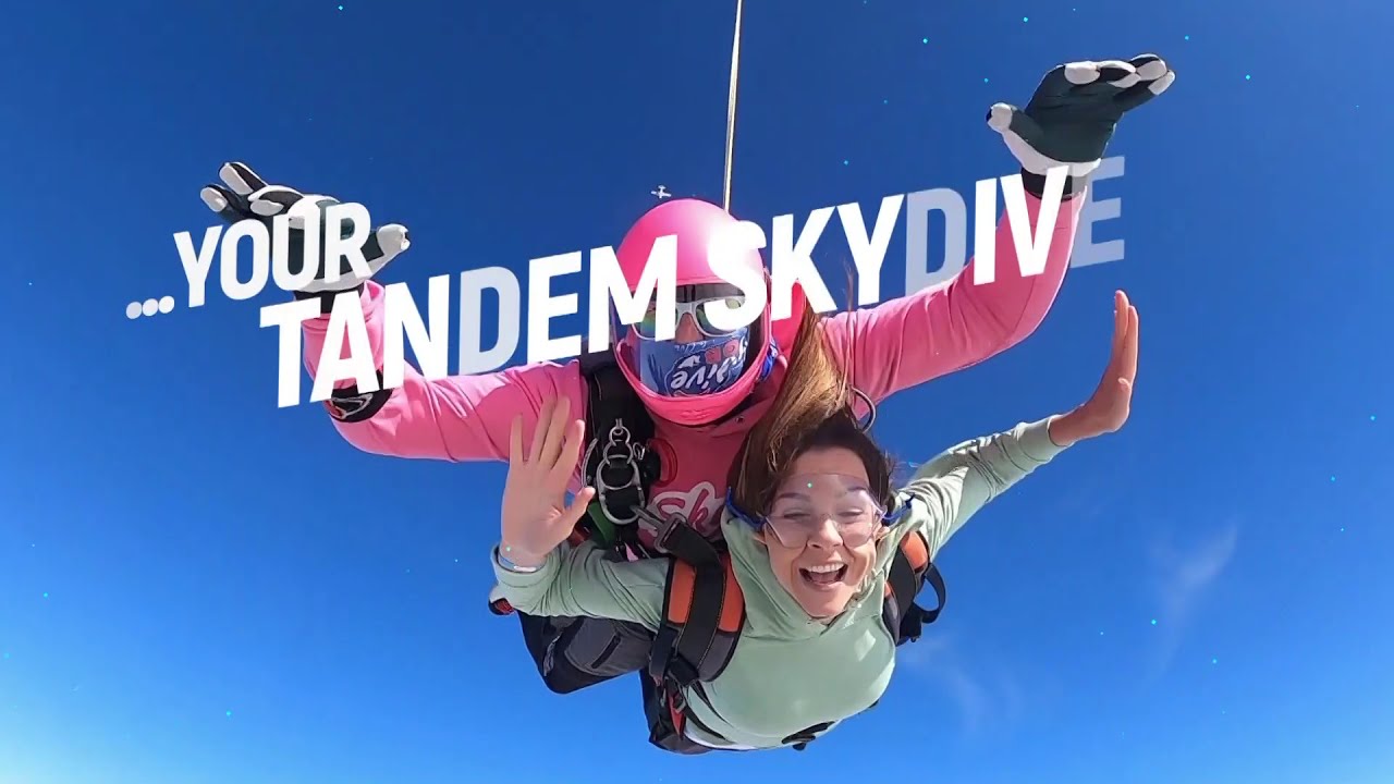 Freefall Camera Pro Example @ Skydive GB Parachute Club - YouTube