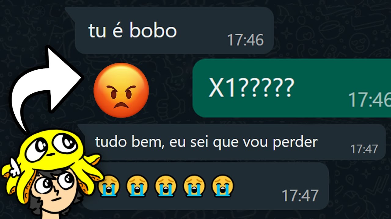 confrontei meu maior hater