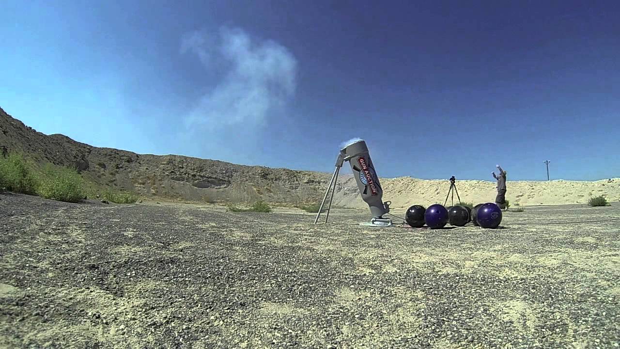 Bowling ball mortar YouTube