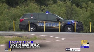 Victim identified in Highway 24 homicide investigation, deputies search for suspect