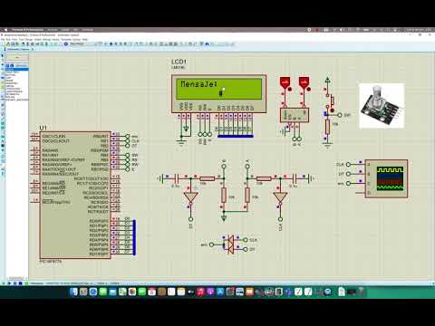 Depertamental  Sistemas embebidos - Interfaz con Rotary encoder (PIC asm)