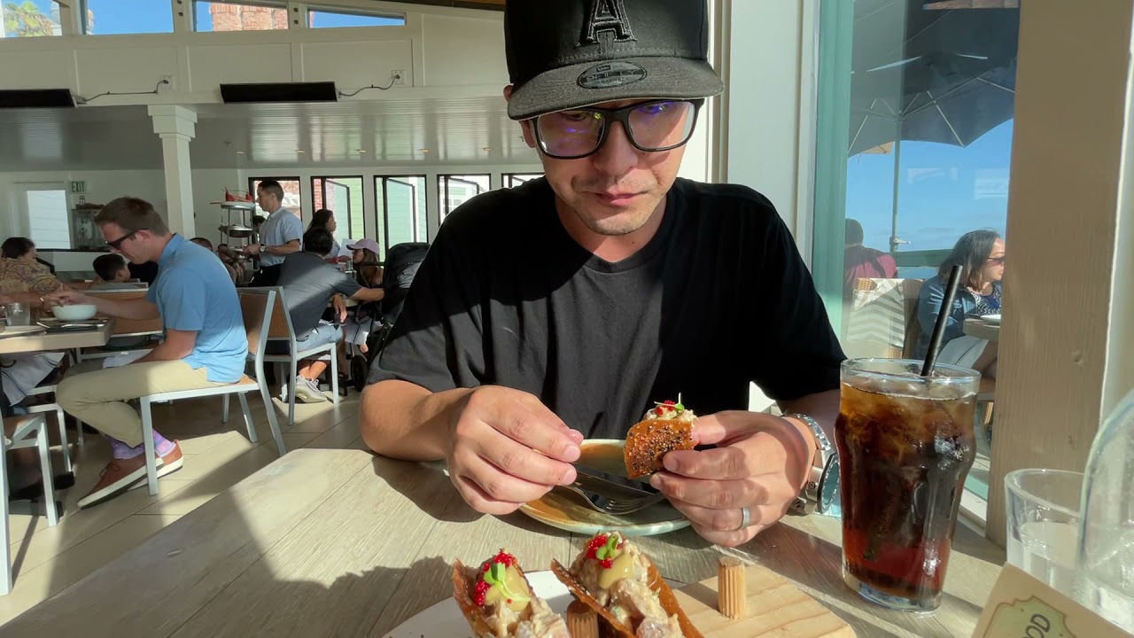 Our first Food Adventure Vlog @ Driftwood Kitchen in Laguna Beach, CA