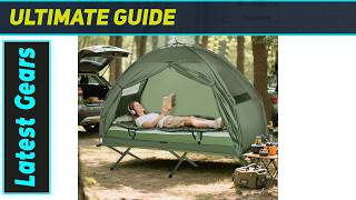 Outsunny Camping Cot Tent The Ultimate Off-Ground All-in-One Setup?