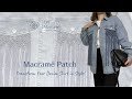Wow! Turn Your Denim Shirt into a Designer Piece with a Macramé Patch | Step By Step Sew-On Brooch