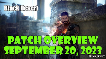 [Black Desert] New Season System, Character Tagging EXP Changes and More! Patch Notes Summary