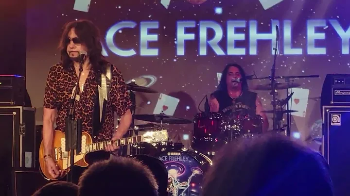 Ace Frehley of KISS live @ Tupelo Music Hall  1-30-2025 - 'I want to rock and roll all night...'