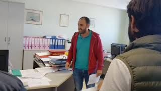 Παράσταση διαμαρτυρίας στην ΠΕ Λευκάδας ενάντια επιχειρούμενη διακοπή των οικοδομικών εργασιών