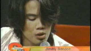 Jimmy Bondoc - Let Me Be The One (Straight Talk - 04.22.04) chords