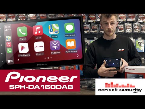 Pioneer SPH-DA160DAB Apple CarPlay & Android Auto entry level stereo | Car Audio & Security