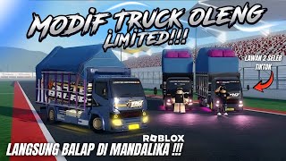 MODIF TRUCK OLENG LIMITED TERMAHAL! LANGSUNG GASPOL BALAP DI MANDALIKA😱!!! screenshot 1