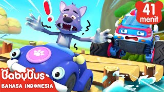 Mobil Monster & Jembatan London | Serigala | Lagu Mobil Monster | BabyBus Bahasa Indonesia