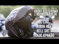 4 Kaski Szczękowe z Różnych Półek : HJC C90, Airoh Rev, BELL SRT Mod, HJC Rpha 90