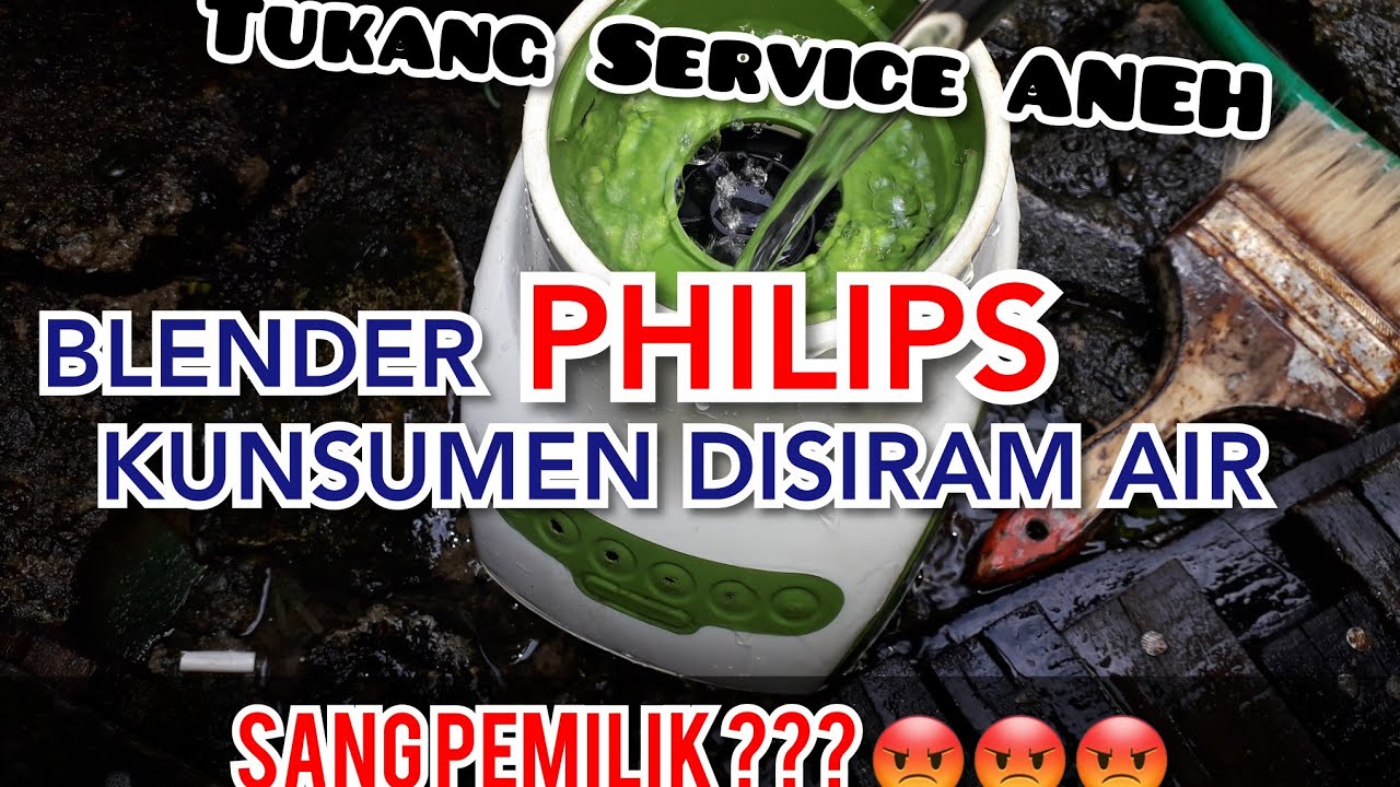 CARA SERVICE BLENDER PHILIPS YouTube
