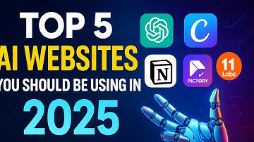 Top 5 AI Tools You Must Use in 2025 | Boost Productivity & Save Time!
