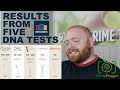 I Took 5 DNA Tests and Compared Them - UsefulCharts - Professional Genealogist Reacts