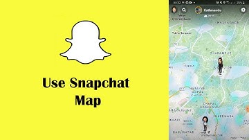 How To Use Snapchat Map | Snapchat Tutorial 2021