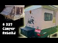 Camper build diy start to finish popup hard side walls conversion worlds cheapest camper