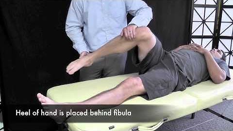 Lateral Pivot Shift Test (CR)