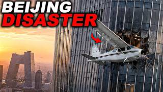 Plane Crashes Into Beijing’s Tallest Skyscraper After Leaving Approved Flight Path
