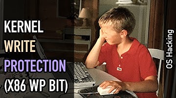 OS hacking: Kernel memory write protection (with the x86 WP bit)