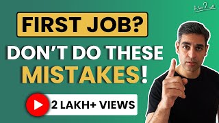 First Job tips for Beginners | Ankur Warikoo | Jobs advice in Hindi