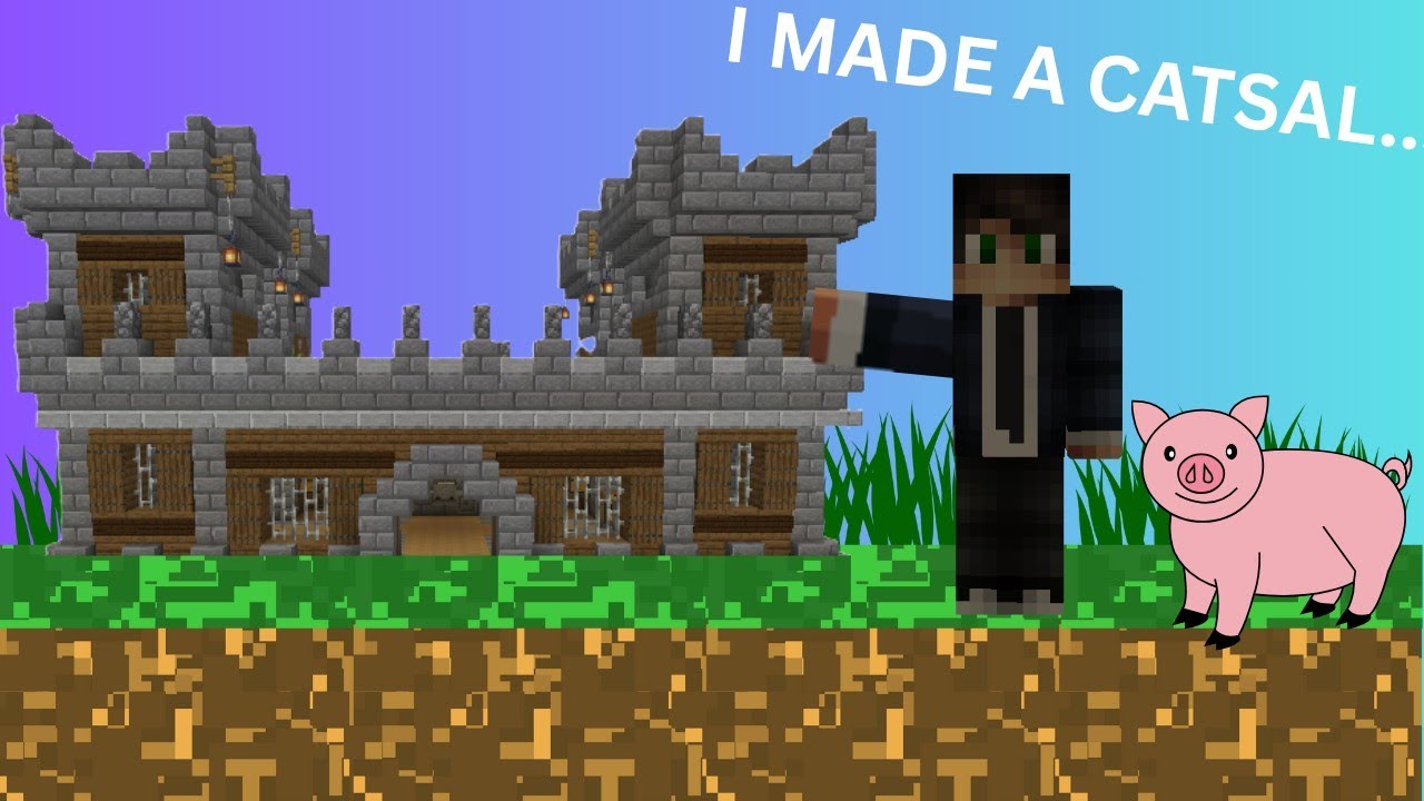 I Build A castle 🏰 | Minecraft| what you say I build it challenge 