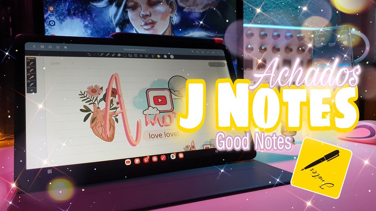 J Notes (Good Notes) é bom mesmo? Meus achados ♡ Tab S6 Lite - YouTube