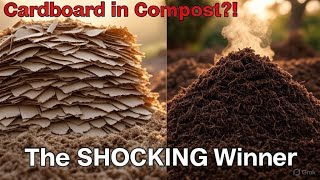 Cardboard Vs Compost Which Breaks Down Faster For Better Soil