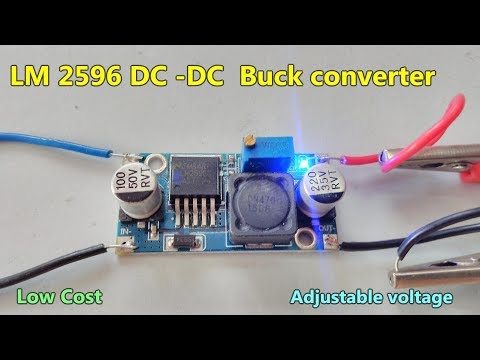 LM 2596 DC -DC  Buck converter | Adjustable step down module | specifications -Application