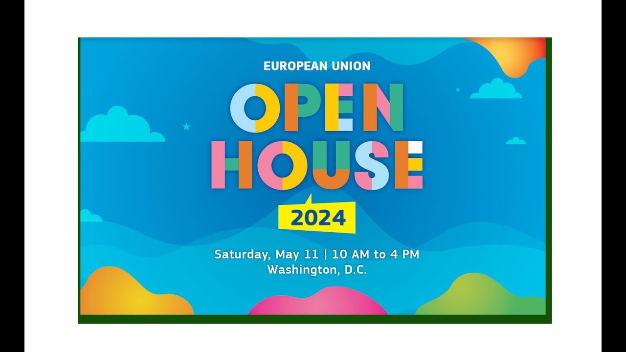 EUROPEAN UNION OPEN HOUSE Belgian Embassy in the USA YouTube