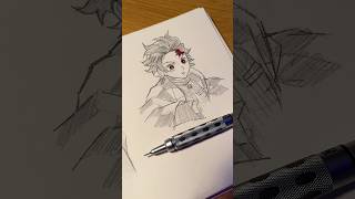 Tanjiro Kamado #draw #easydraw #demonslayer #tanjiro