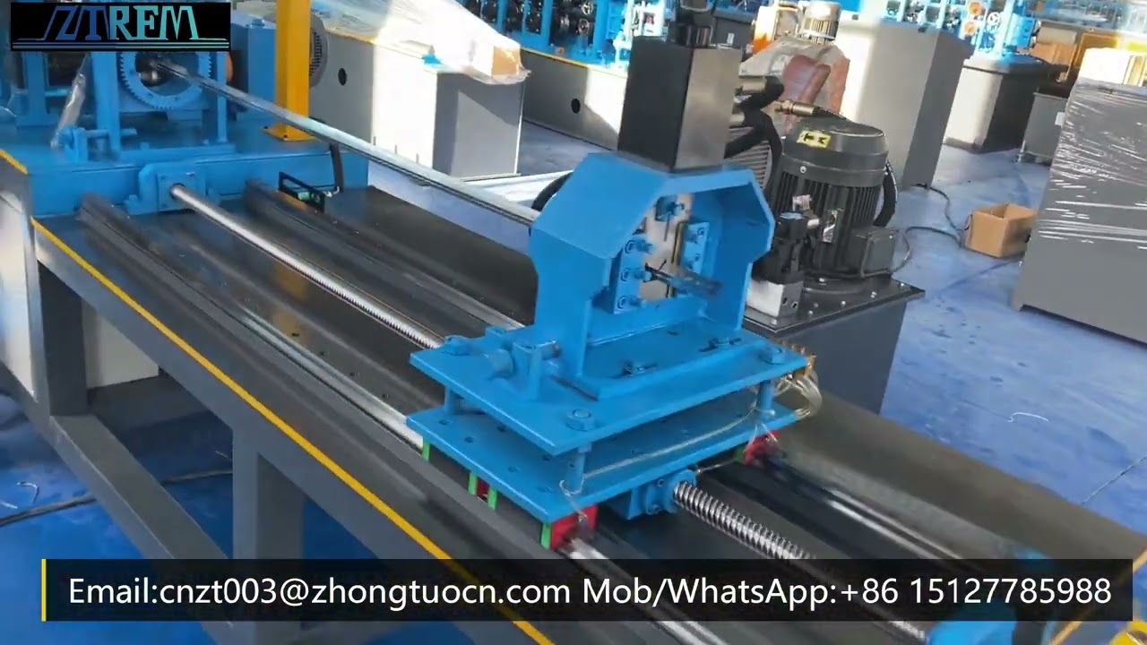 High speed Rotary punching Wall angle roll forming machine